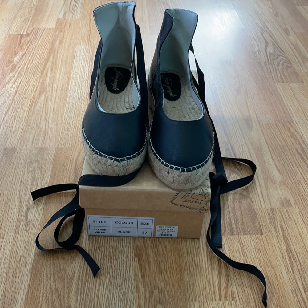 Free People Eloise Wrap Espadrilles